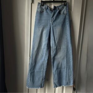 Sidefeel High Waist Wide Leg jeans - size 16 short